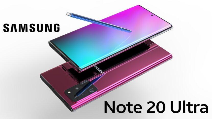 Galaxy Note 20 Ultra дисплеи